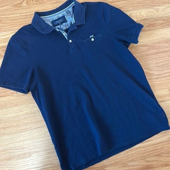 Ted Baker London Polo Shirt, Size 4 - Picture 1 of 5